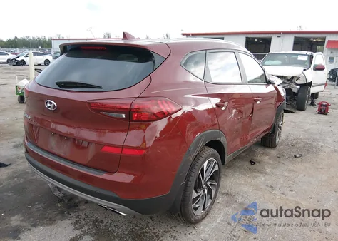 2020 Hyundai Tucson Sport from USA, damaged, VIN KM8J33AL4LU193400